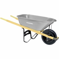 6 Cubic Foot Steel Wheelbarrow