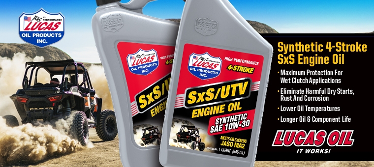 Lucas Full Synthetic UTV oils