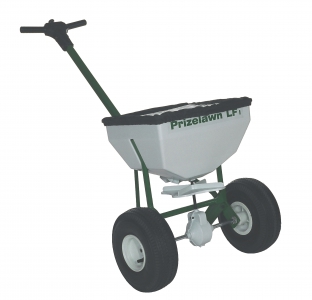 spreader occasional use littlefoot lf1 cubic fertilizer lbs capacity positive foot
